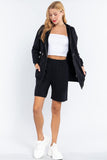 Women's Waist Banded Inner Fleece Bermuda Short Sweatpants