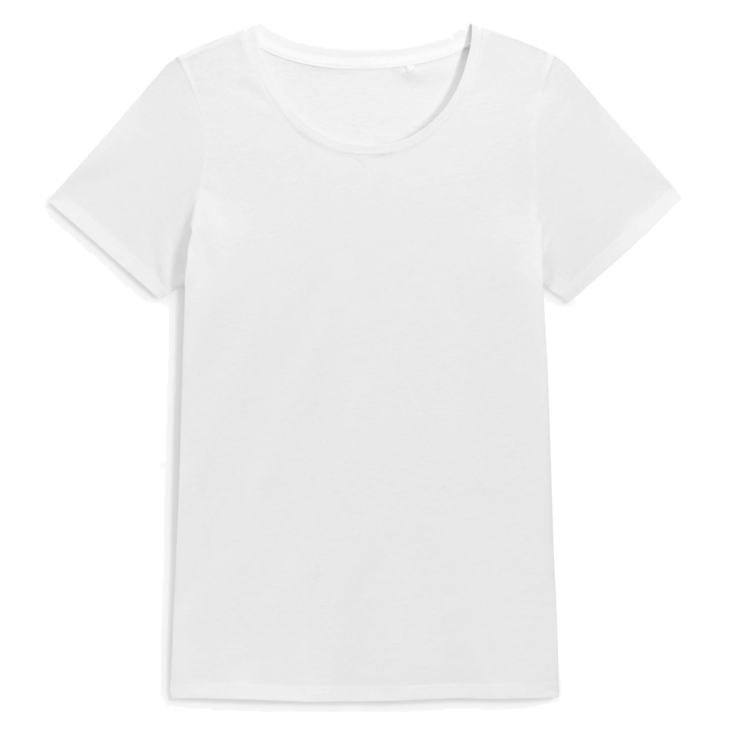 Women's Short Sleeve Crewneck Tee T Shirt Cotton Top