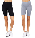 Women's Athletic Exercise Yoga Walking Knee Length Short Leggings