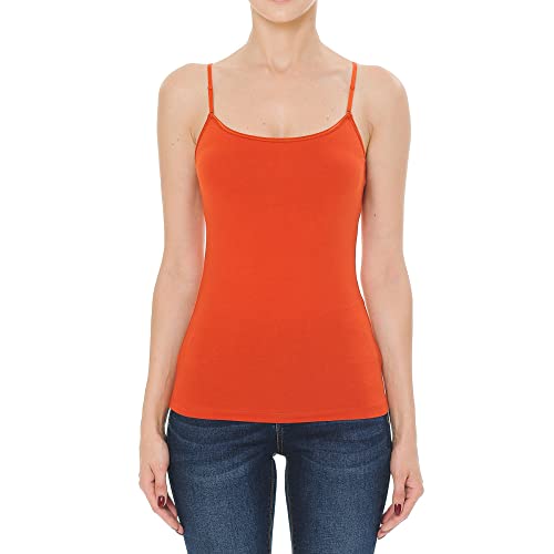 Adjustable Spaghetti Strap Camisole with Built-in Bra