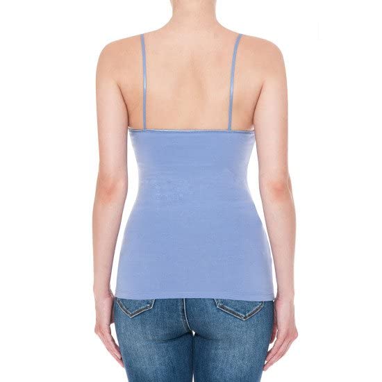 Cami Camisole Built in Bra Adjustable Spaghetti Strap Tank Top