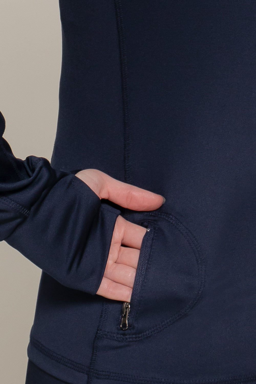 Women's Long Sleeve Zip Up Athletic Wear Sweater Work Out Jacket