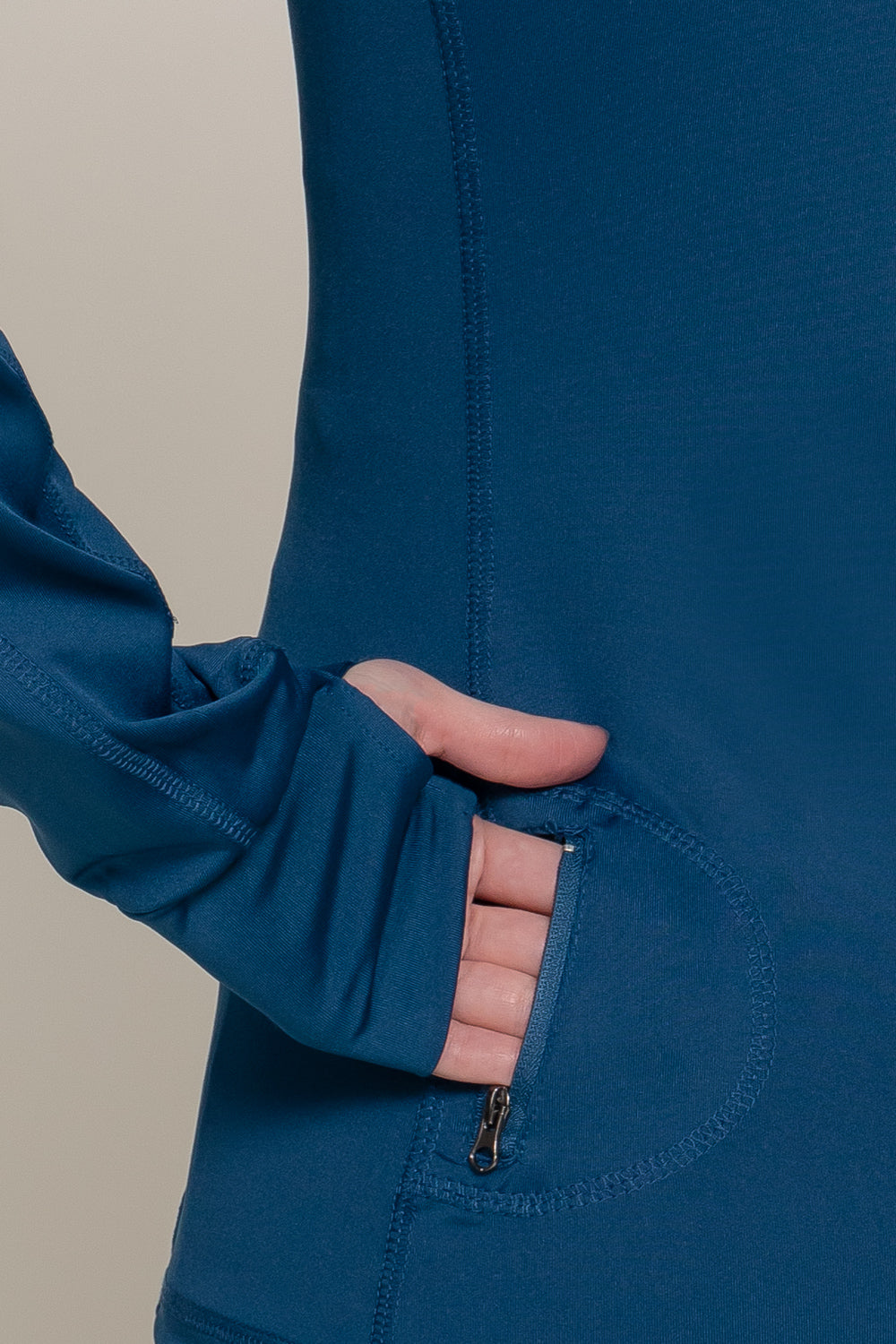 Women's Long Sleeve Zip Up Athletic Wear Sweater Work Out Jacket