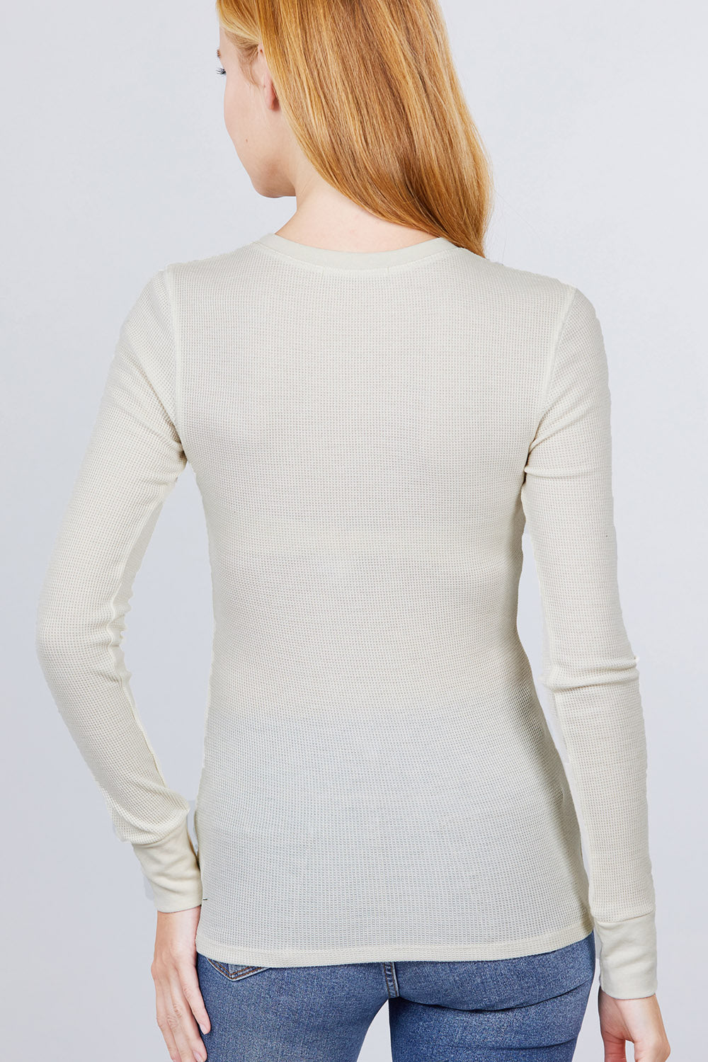 Women's Long Sleeve Crew Neck Long Puff Sleeve Top