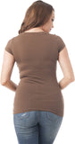Woman's  Short Sleeve V-Neck T-Shirt, Multiple Colors S-3X