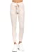 Women's Waist Band Side Pocket Long Pants