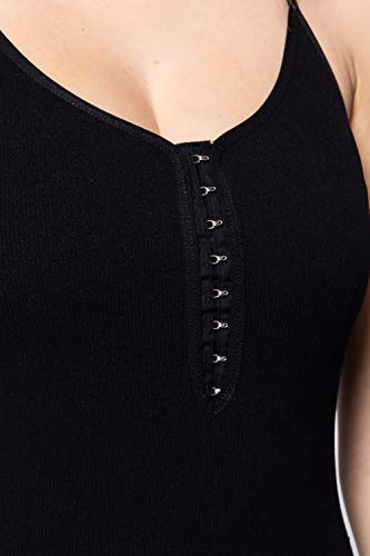 Women's V-Neck Cami Ribbed Seamless Bodysuit