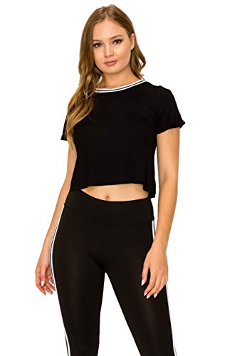 Women Tummy Fit Yoga Pants/Leggings Black - Small