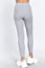 Women's Waist Band Side Pocket Long Pants