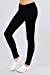 5 Pocket Shape Basic Solid Slim Fit Stretchy Skinny Long Thick Jegging Pants