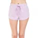 Womens- Classic Basic French Terry Pull String Dolphin Shorts