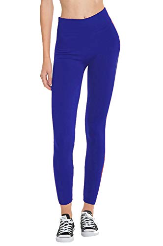 Women's Basic Seamless Thick Fleece Lined Long Full Length Leggings Tights