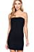 Women's Strapless Bodycon Sexy Stretchy Tube Mini Dress