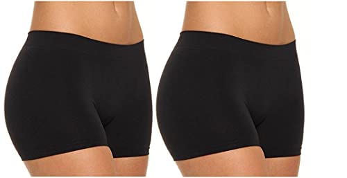 Khanomak Hollywood Star Fashion Women's Plus/Regular One Size Short Length Slip Short Dance Short