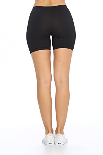 Women's Cotton blend biker shorts dance sports under garment