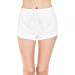 Womens- Classic Basic French Terry Pull String Dolphin Shorts