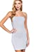 Women's Strapless Bodycon Sexy Stretchy Tube Mini Dress