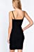 Women's Snap Button Cami Sweater Dress