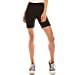 Khanomak Women's Ladies Cotton 15 Inch Outseam Shorts with Wide Waistband Biker Shorts for Layering Dance Sports