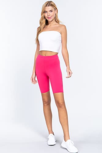 Women's Athletic Exercise Yoga Walking Knee Length Short Leggings