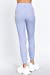 Women's Waist Band Side Pocket Long Pants