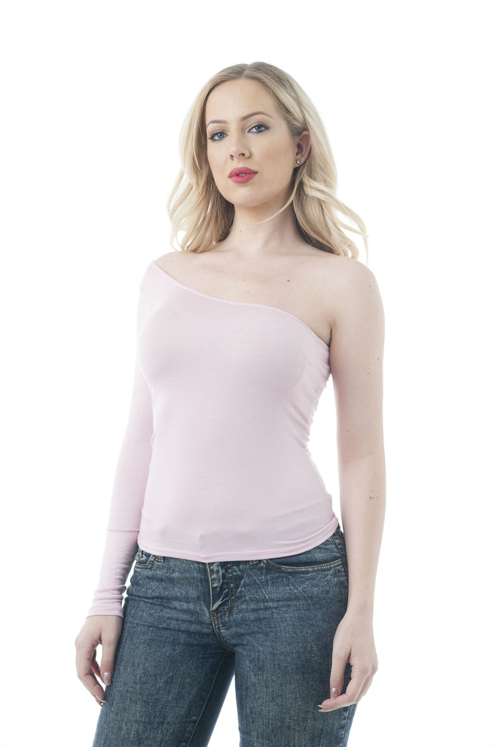 One Shoulder Sleeve Top