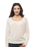 Hollywood Star Fashion Scoop Neck Dolmin Top Sweater