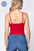 Women's V-Neck Cami Ribbed Seamless Bodysuit