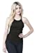 Khanomak Sleeveless Ribbed High Neck Cami Tank Top