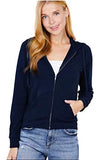 Long Sleeve Zipper French Terry Jacket with Kangroo Pocket