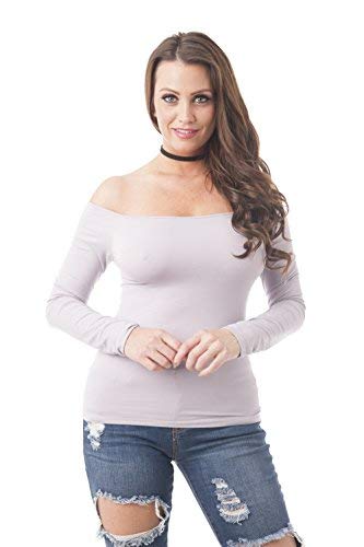 Long Sleeve Off the Shoulder Top