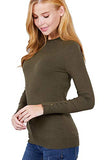 Women Long Sleeve With Snap Button Detail Crew Neck Viscose Lounge Sweater