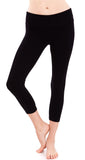 Women's Slimming Foldover Capri Crop Yoga Pants