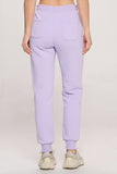 Womens-Juniors French Terry Fleece String Jogger Sweatpants
