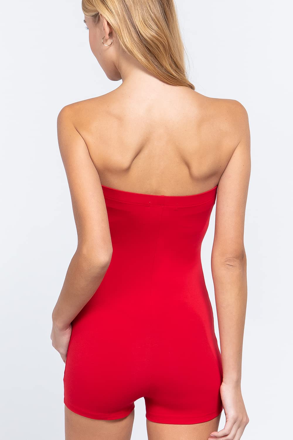 Multi-size Tube Top Strapless One-piece Sexy Jumpsuit, Women