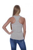 Hollywood Star Fashion Women's Racerback Stretch Long Tee Basic Top