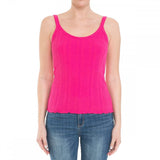 Womens-Ribbed Knit Camisole Tank Top Shirt