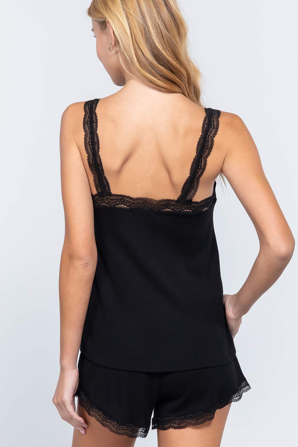 Women's Thermal Lace Trim Flare Set