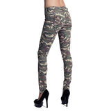 Hollywood Star Fashion Women's Misses French Terry Skinny Stretch Leggings
