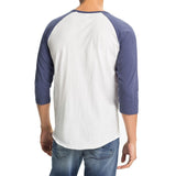 Hollywood Star Fashion Men's Plain Baseball Athletic 3/4 Sleeve Tee Shirt
