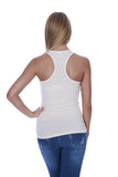 Hollywood Star Fashion Women's Racerback Stretch Long Tee Basic Top