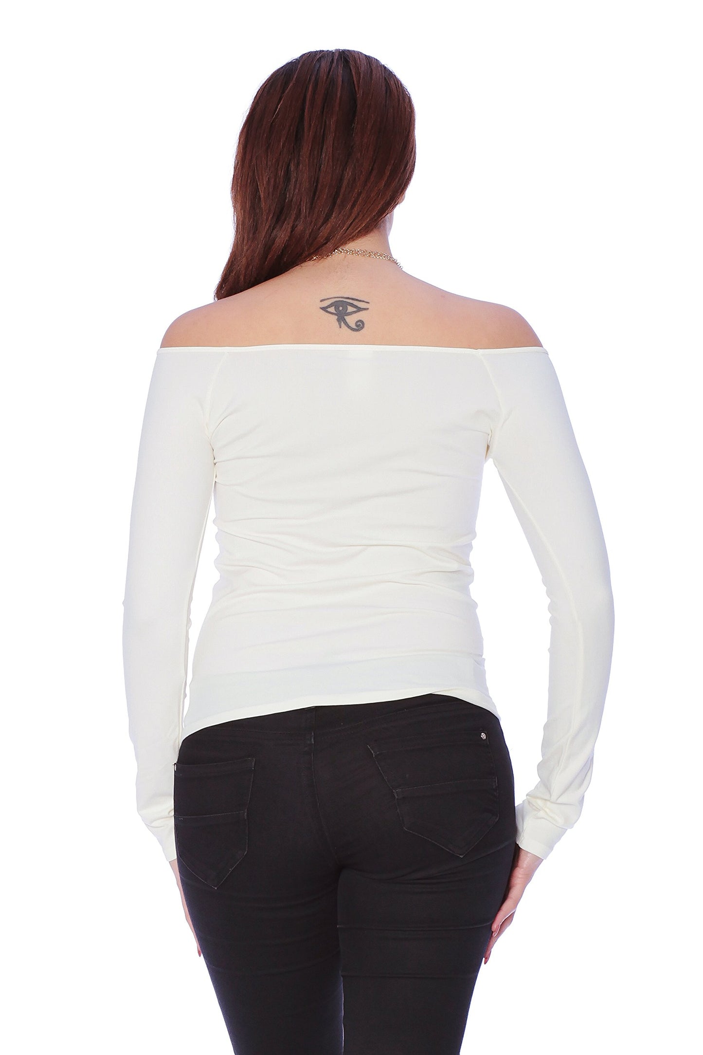 Long Sleeve Off the Shoulder Top