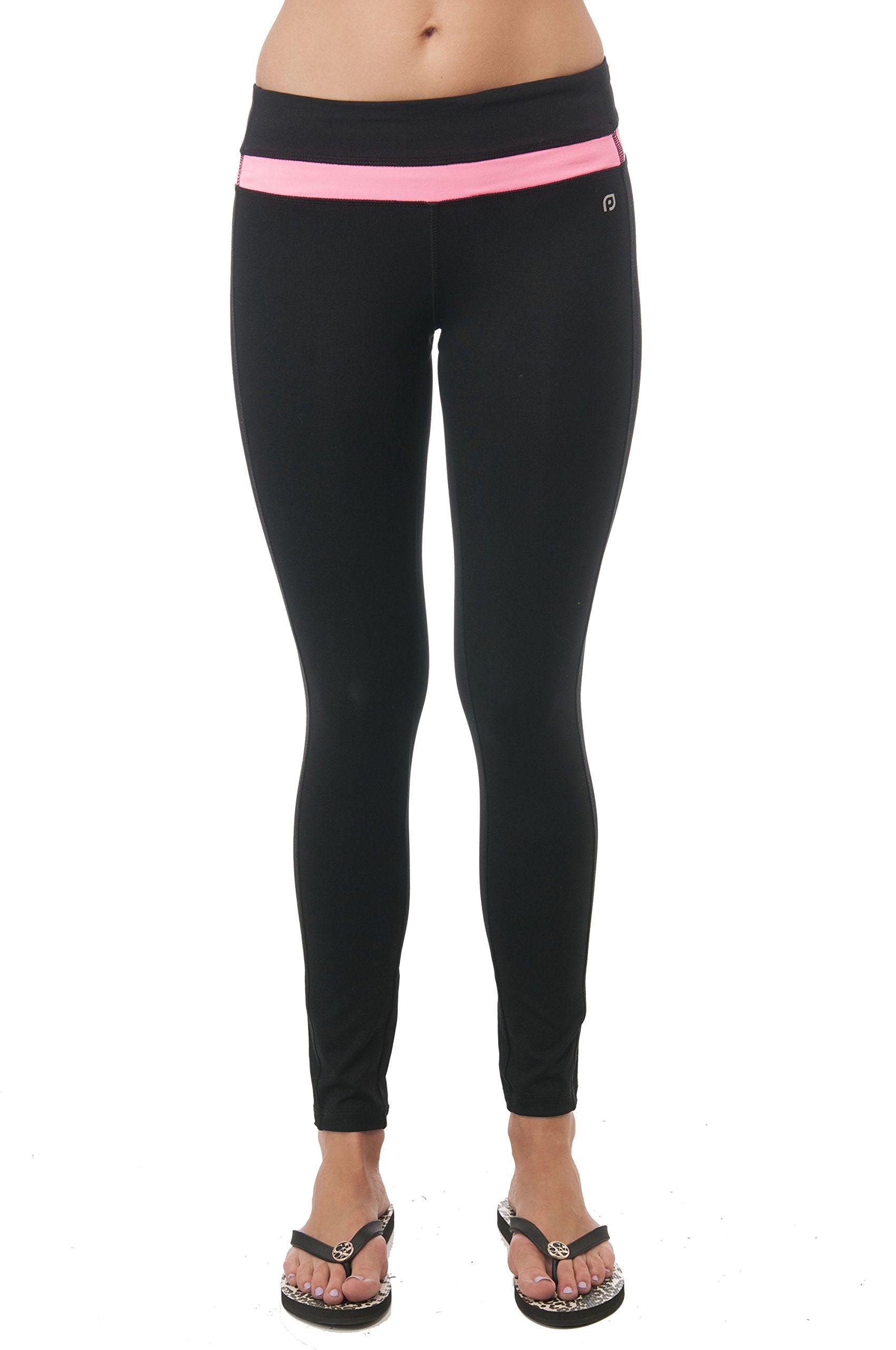 Fishnet Mesh Side Detail Active Wear Leggings