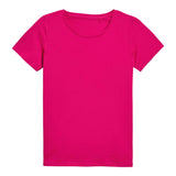 Women's Short Sleeve Crewneck Tee T Shirt Cotton Top