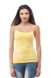 Cami Camisole Built in Shelf Adjustable Spaghetti Strap Tank Top