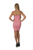 Convertible Pencil Skirt Tube Strapless Dress Stretch Slip
