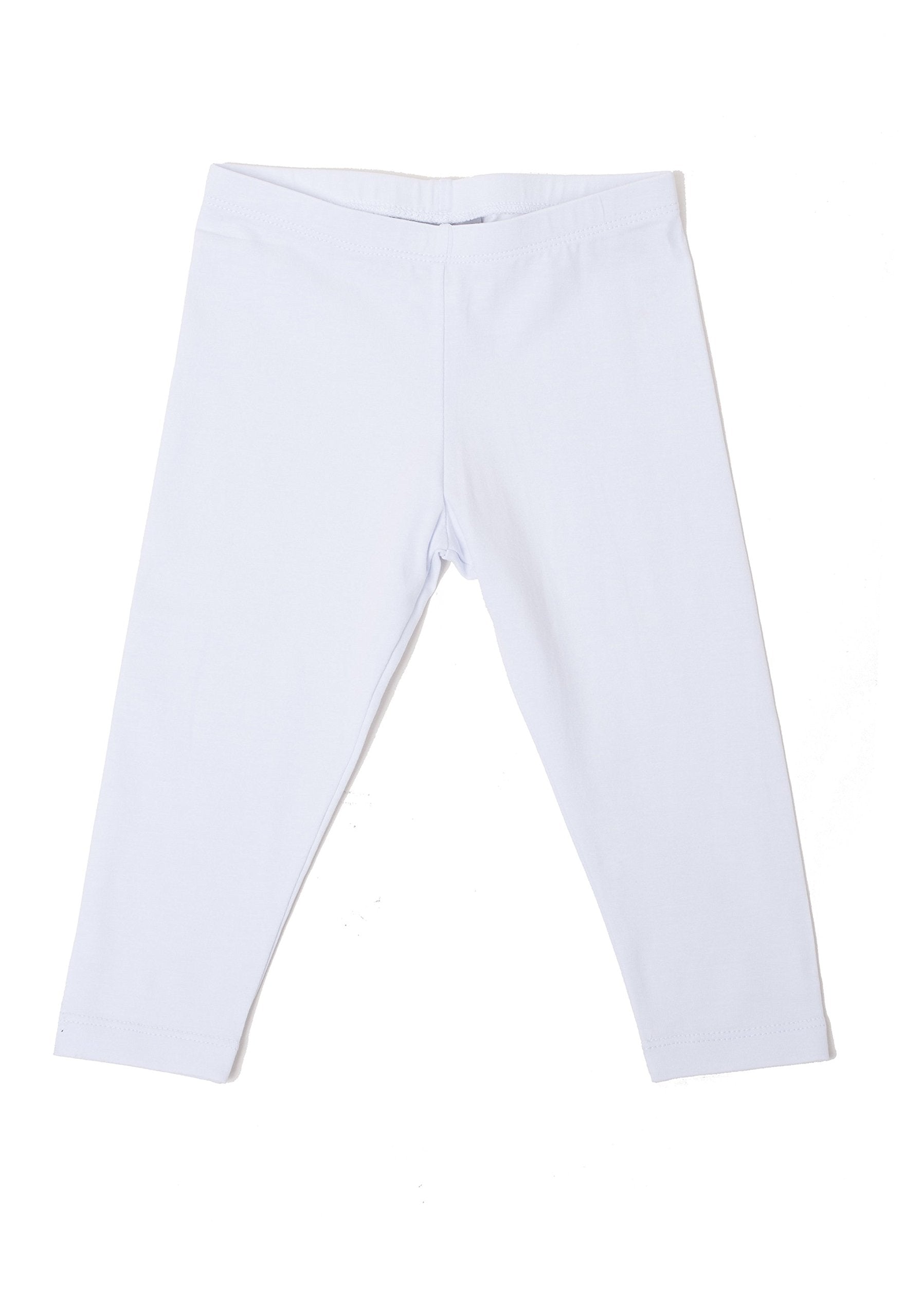 Hollywood Star Fashion Khanomak Kids Girls Capris Crop Cotton Leggings Tights Pants (Sizes 2T- 12 yrs)