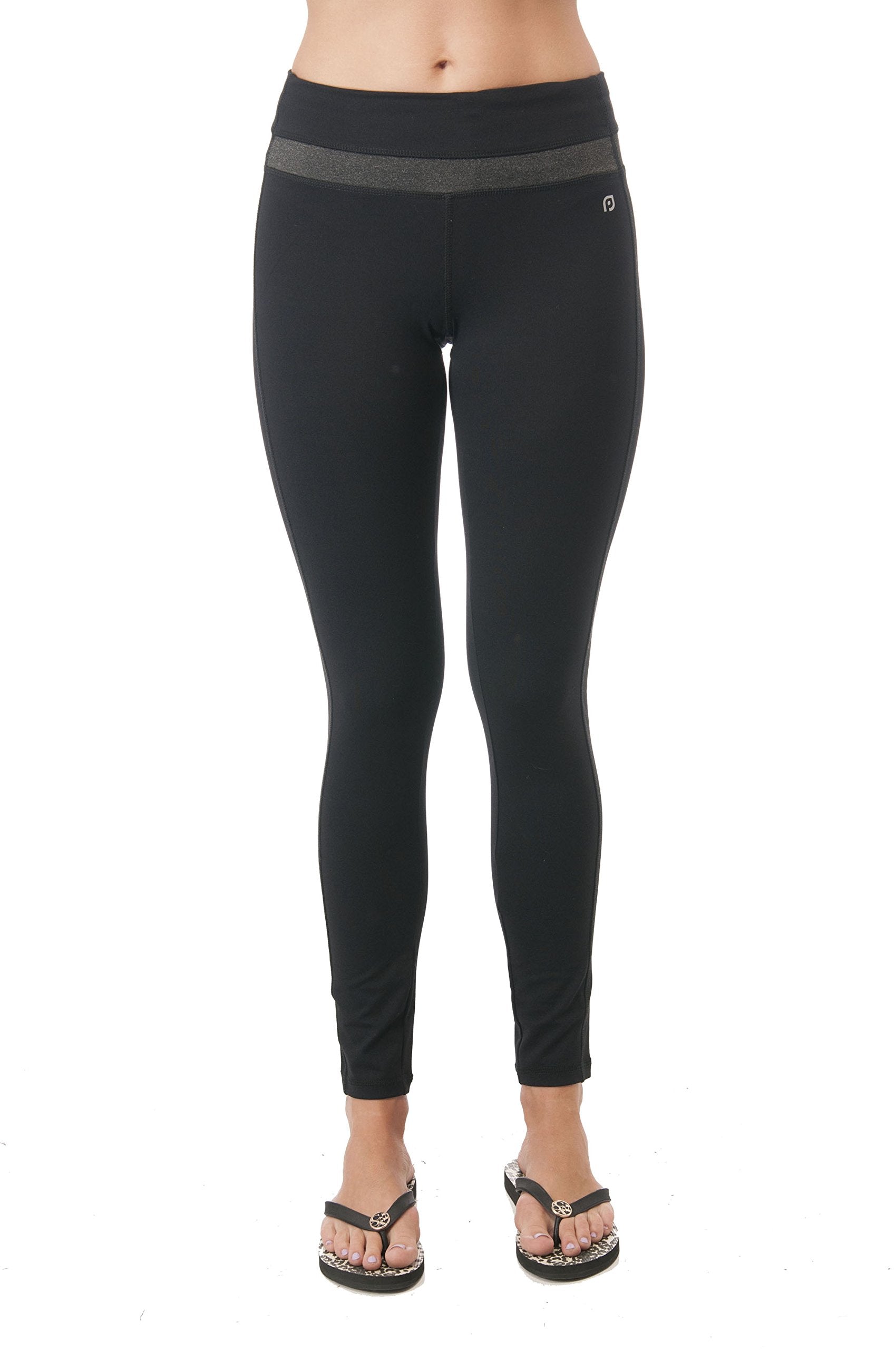 Fishnet Mesh Side Detail Active Wear Leggings