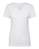 Khanomak Short Sleeve Plain Casual Basic Cotton Tee V Neck Slim Fit T-Shirt Tops