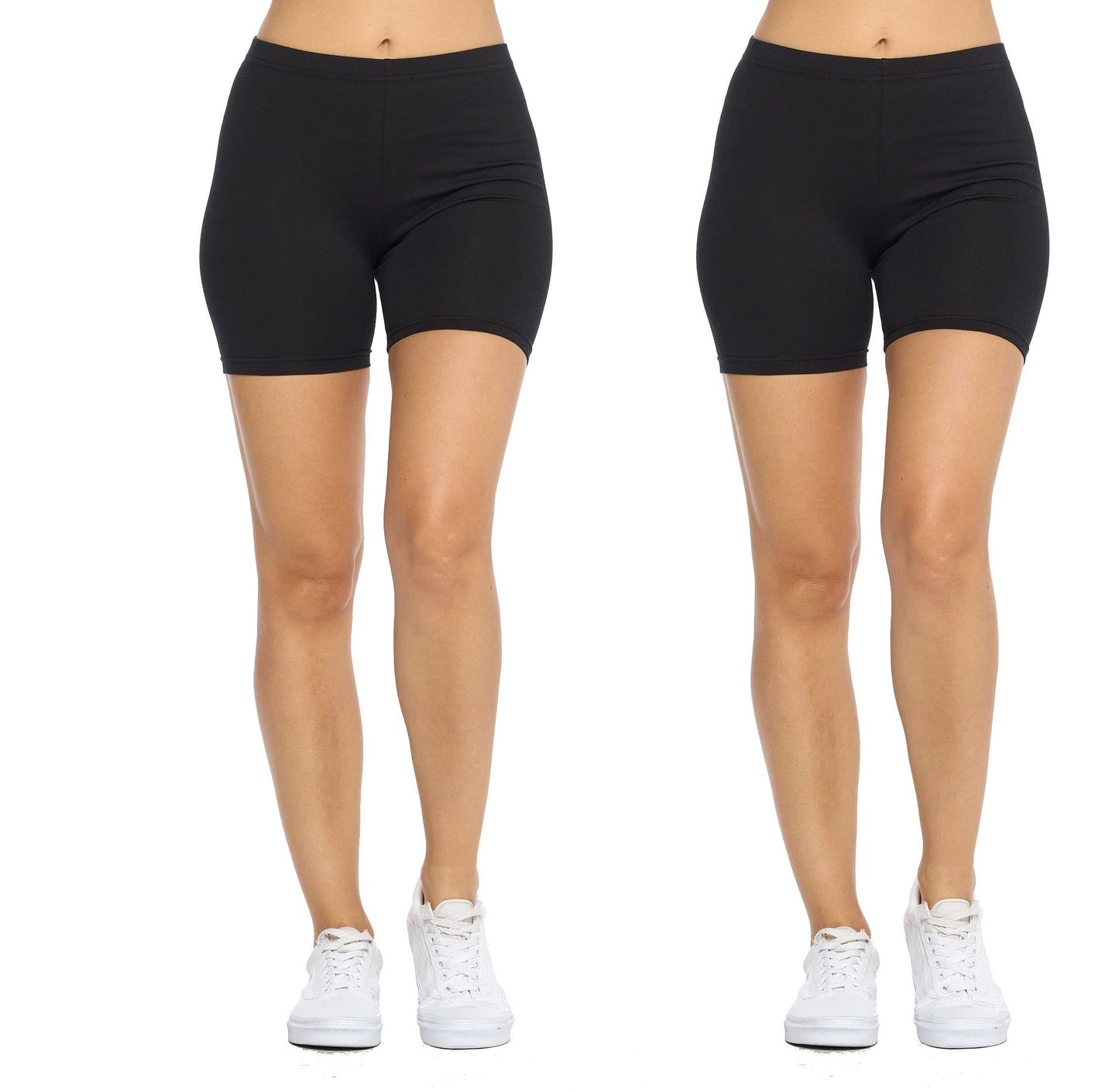 Women's Cotton blend biker shorts dance sports under garment